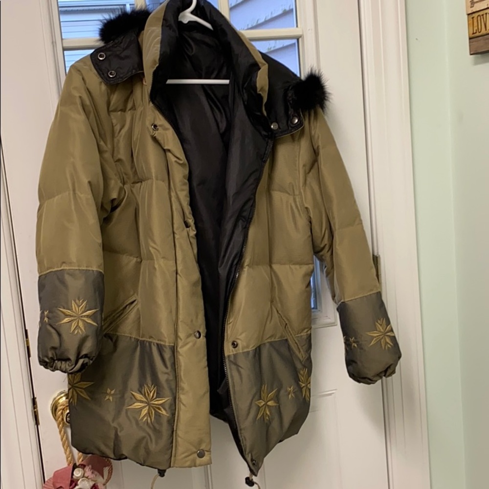 Winter Jacket Reversible Euc - image 1